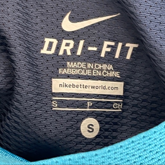 NIKE Dri Fit boys long sleeve mesh top S - Picture 3 of 7